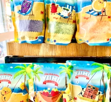 Ngũ cốc trang trí Bánh Yummy Các vị (Dâu, Lá Dứa, Cam, Khoai môn, Xoài, Socola)