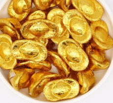 Socola Thỏi Vàng trang trí bánh