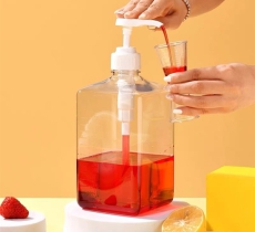 Bình Pump Nước Đường, syrup (nhựa)