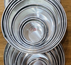 Khuôn Nhôm Tròn Đế liền 10, 12, 14,16,18,20,22,24,26,28,30,32cm