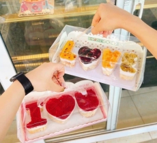 Set Khuôn Làm Bánh chữ LOVE, I ❤️ U