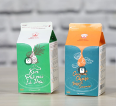 Kem Phô Mai Lá Dứa