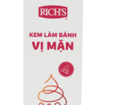 Kem Làm Bánh Vị Mặn Rich's  1Kg