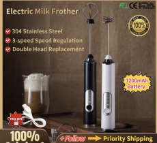 Máy Đánh Bọt Cafe Cầm Tay 2 Đầu