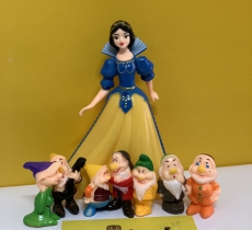 SET BẠCH TUYẾT & CHÚ LÙN trang trí bánh