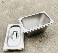 Khay INOX TOPPING 1/9 sâu 6.5cm , 10cm