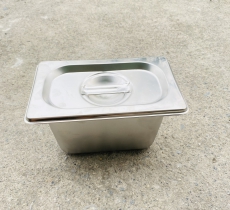 Khay INOX TOPPING 1/9 sâu 6.5cm , 10cm