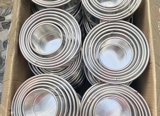 Khuôn Nhôm Tròn Đế liền 10, 12, 14,16,18,20,22,24,26,28,30,32cm