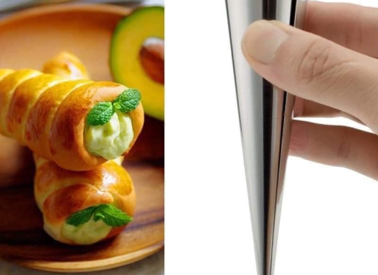 KHUÔN ỐNG LÀM BÁNH SỪNG BÒ, ỐC QUẾ HÌNH NÓN
