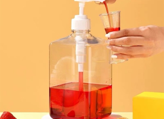 Bình Pump Nước Đường, syrup (nhựa)