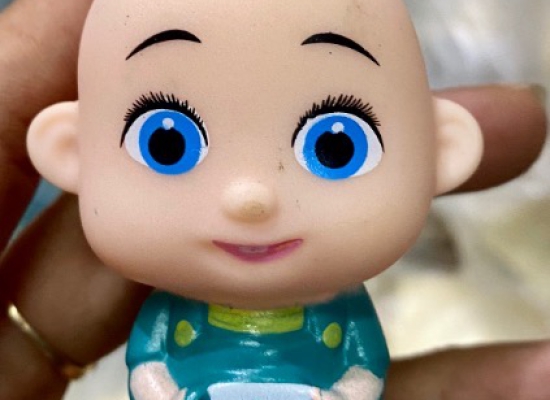 Baby boy trang trí bánh kem