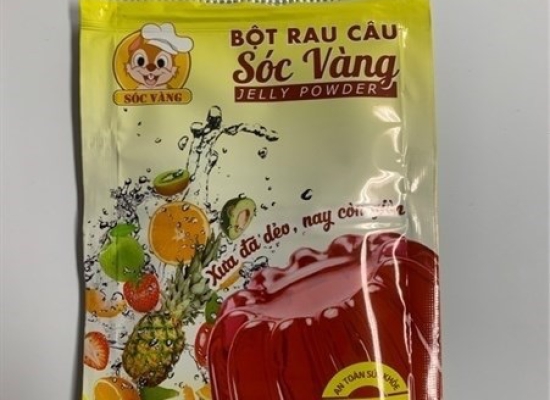BỘT RAU CÂU SÓC VÀNG