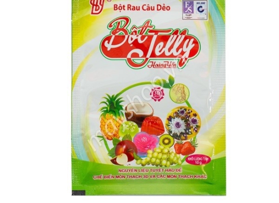 BỘT RAU CÂU DẺO ( jelly Hoàng Yến)