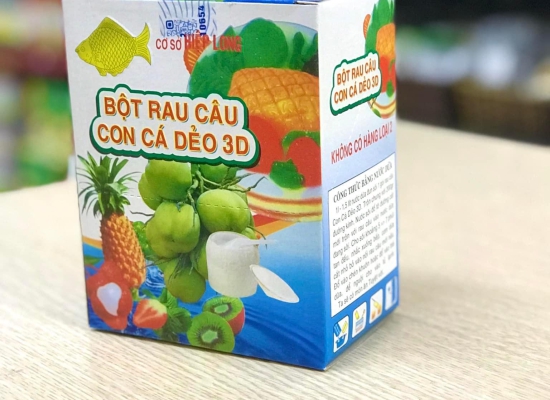BỘT RAU CÂU CON CÁ DẺO