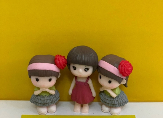 Em Bé Búp Bê Trang Trí Bánh