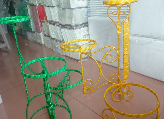 Kệ Sắt Để Bánh Kem 3 Tầng , 2 Tầng