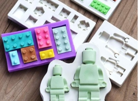 Khuôn Silicon Hình Lego