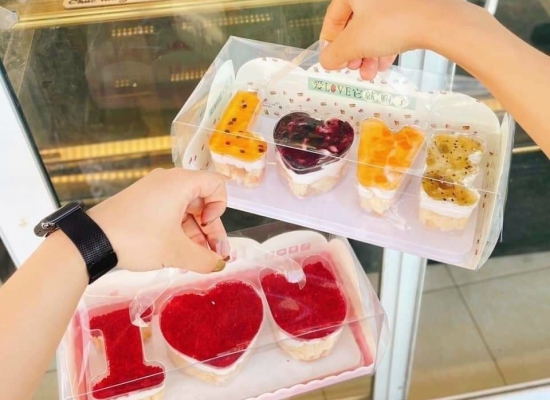 Set Khuôn Làm Bánh chữ LOVE, I ❤️ U