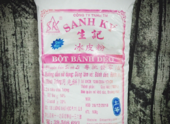 Bột Bánh Dẻo Vỏ Sanh Ký