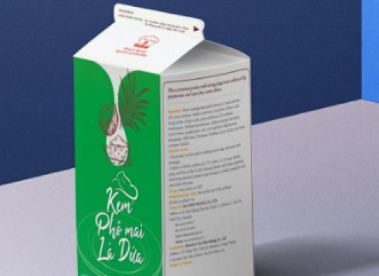 Kem Phô Mai Lá Dứa (500g)
