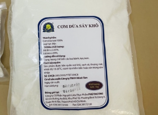 DỪA SẤY KHÔ NHUYỄN