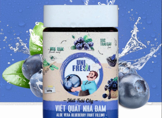 Mứt Việt Quất Nha Đam Unifresh (350g)