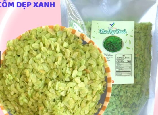 Cốm Dẹp Xanh Viettin Mart 500G