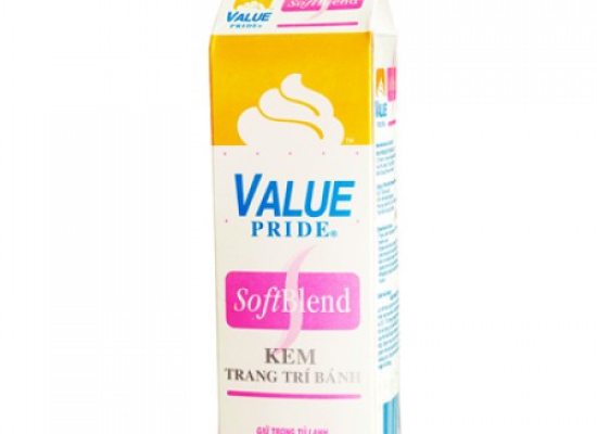 KEM Topping VALUE SOFTBLEND ( HỒNG ) Rich