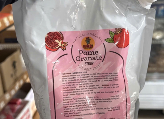 SYRUP LỰU ĐỎ LERMAO TÚI 1KG