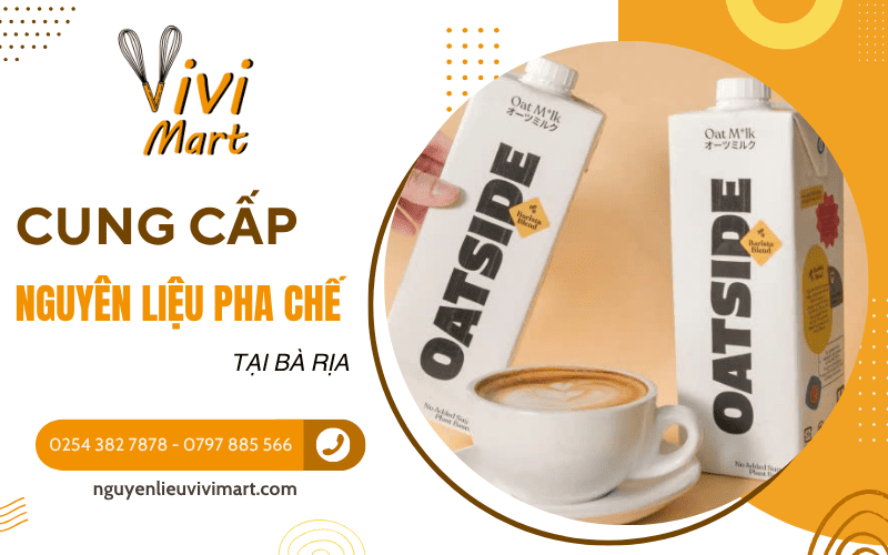 nguyên liệu pha chế tại Bà Rịa